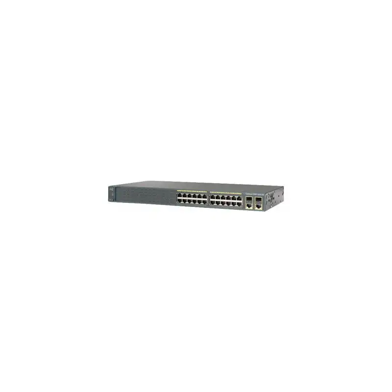 Cisco Catalyst 2960-24PC-S - Commutateur - Géré - 24 x 10 - 100 (PoE) + 2 x SFP Gigabit combiné ... (WS-C2960-24PC-S-RF)_1